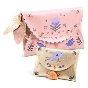 Djeco - DIY Kiti - Kendi Clutch Çantalarınızı Yapın: Sweet Fashionista