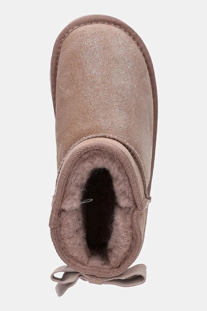 Emu Australia Rigel Shine Kids Botas de Ante con Acabado Brillante