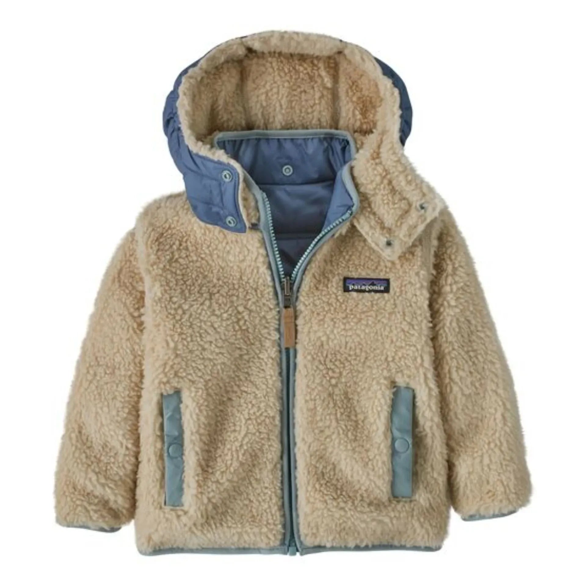 Patagonia - Tribbles Recycled Fiber Chaqueta de plumón reversible | Índigo