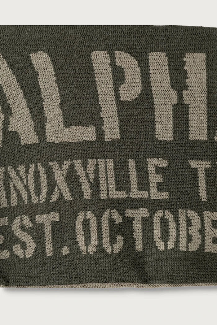 Bandera de la bufanda de Alpha Industries