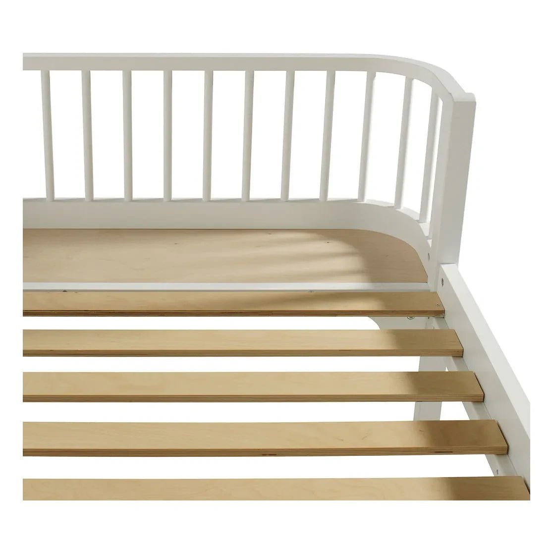 Oliver Furniture - Ahşap Yatak 90 x 200 cm | Beyaz