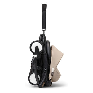 Stokke® - Cochecito YOYO³ Bonpoint 6+ con chasis blanco | Beige