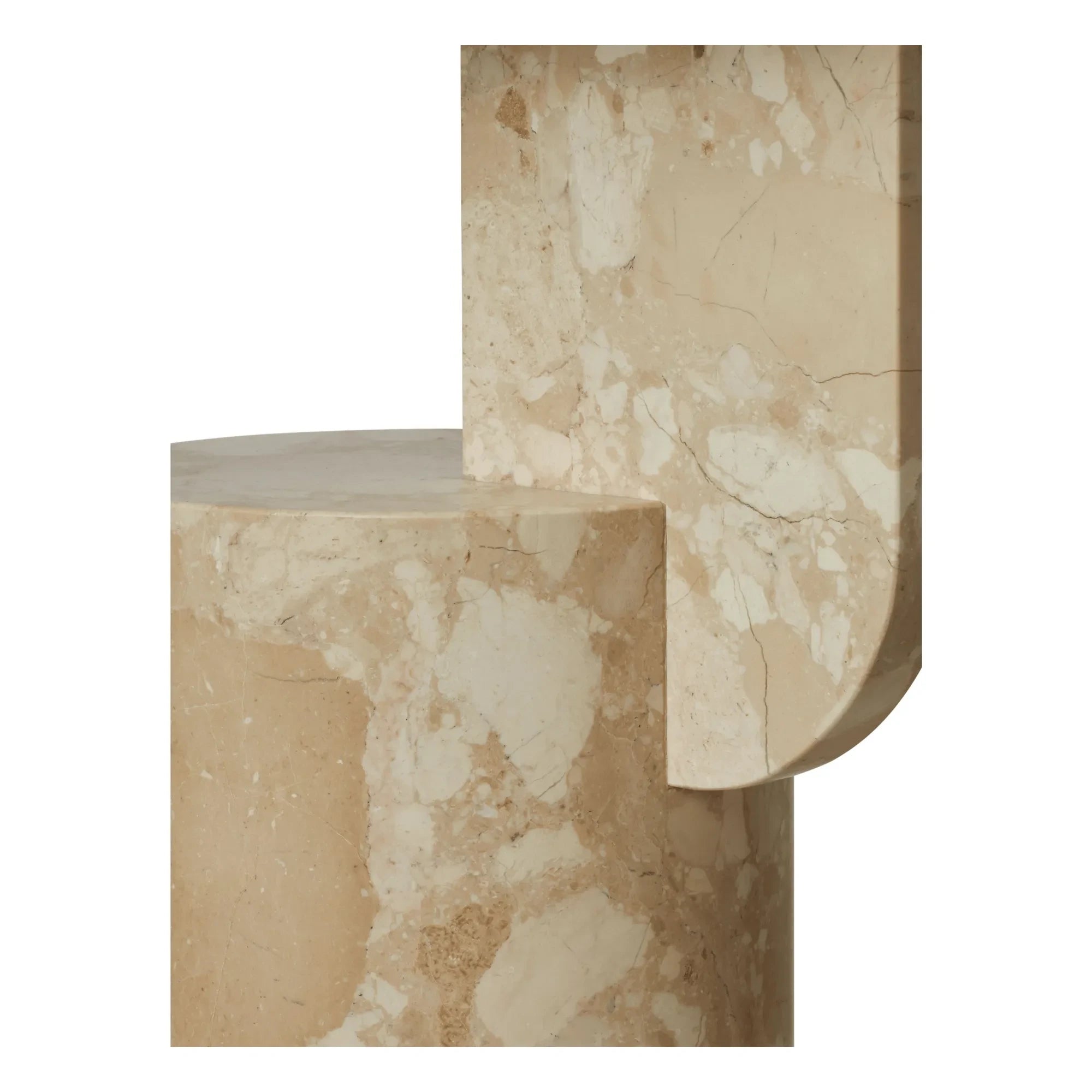 Ferm Living - Mesa auxiliar de mármol | Arena