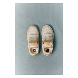 Veja - Zapatillas Veja x Bonpoint Small V-90 Deri O.T. Scratch | Gris