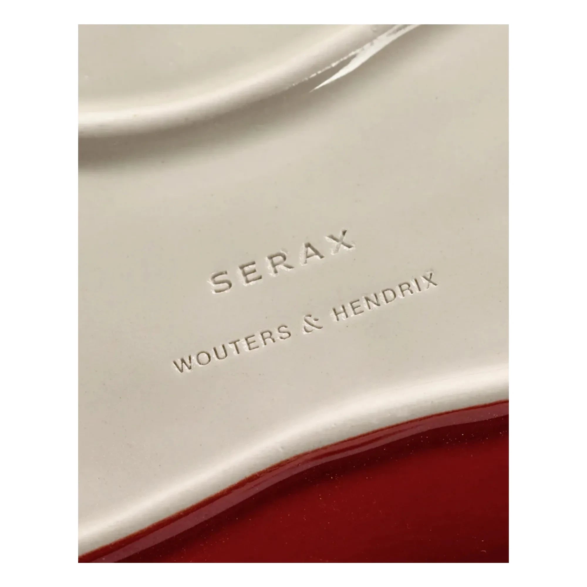 Serax - Platos de servir, Wouter & Hendrix - Juego de 3 | Rojo