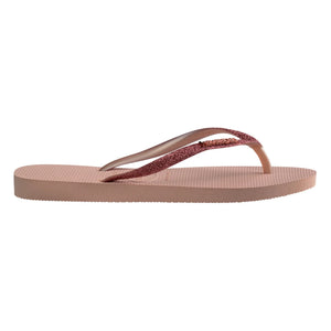 Havaianas - Chanclas de dedo finas con purpurina | Rosa