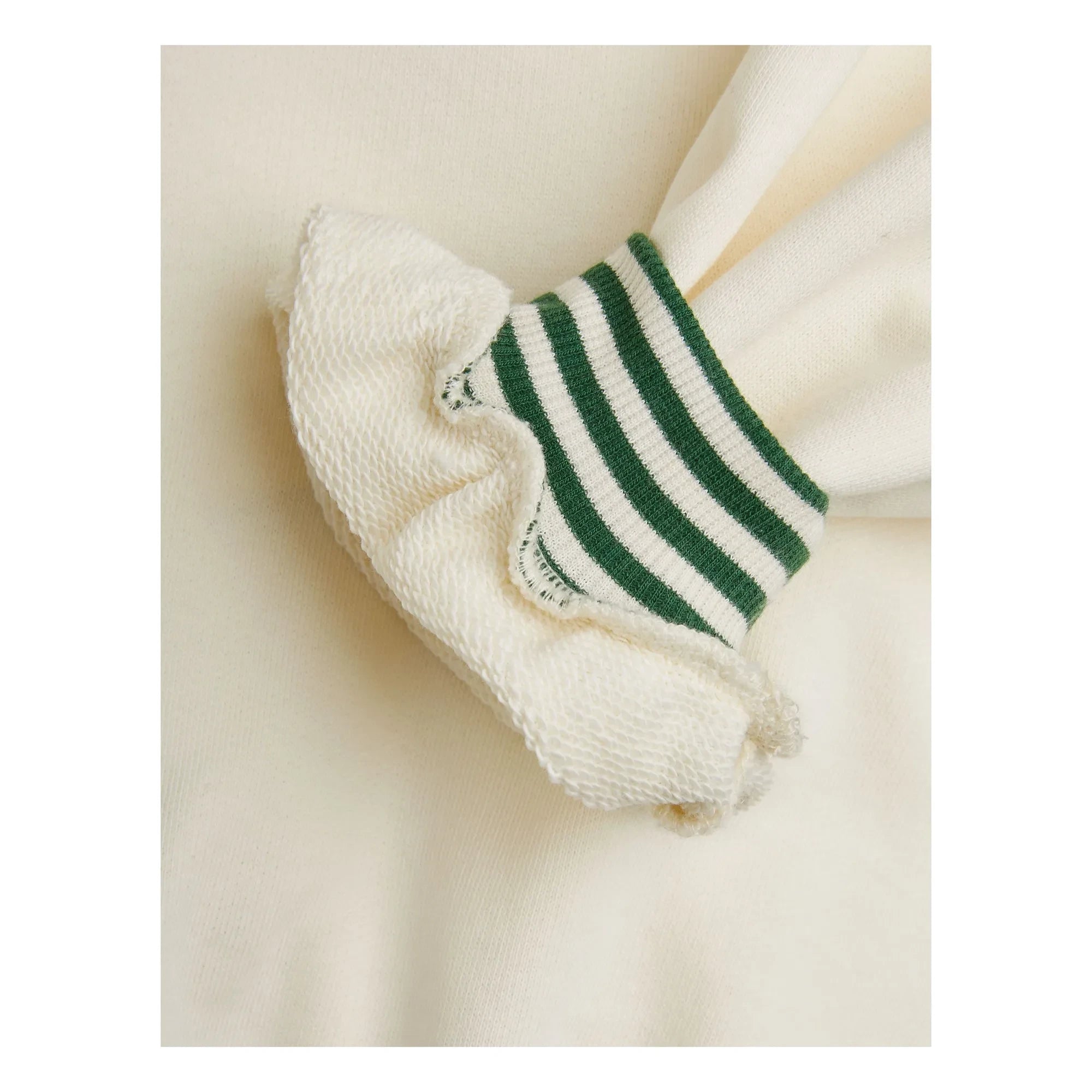 Mini Rodini - Sudadera de algodón orgánico Sun | Crudo