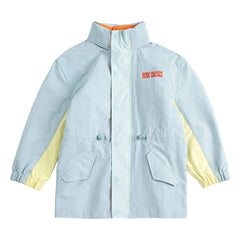 Bobo Choses - Chaqueta Impermeable de Fibra Reciclada | Azul Claro