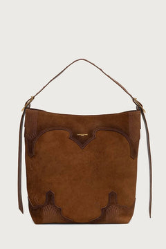 Bolso tote de piel de ante JANE para mujer