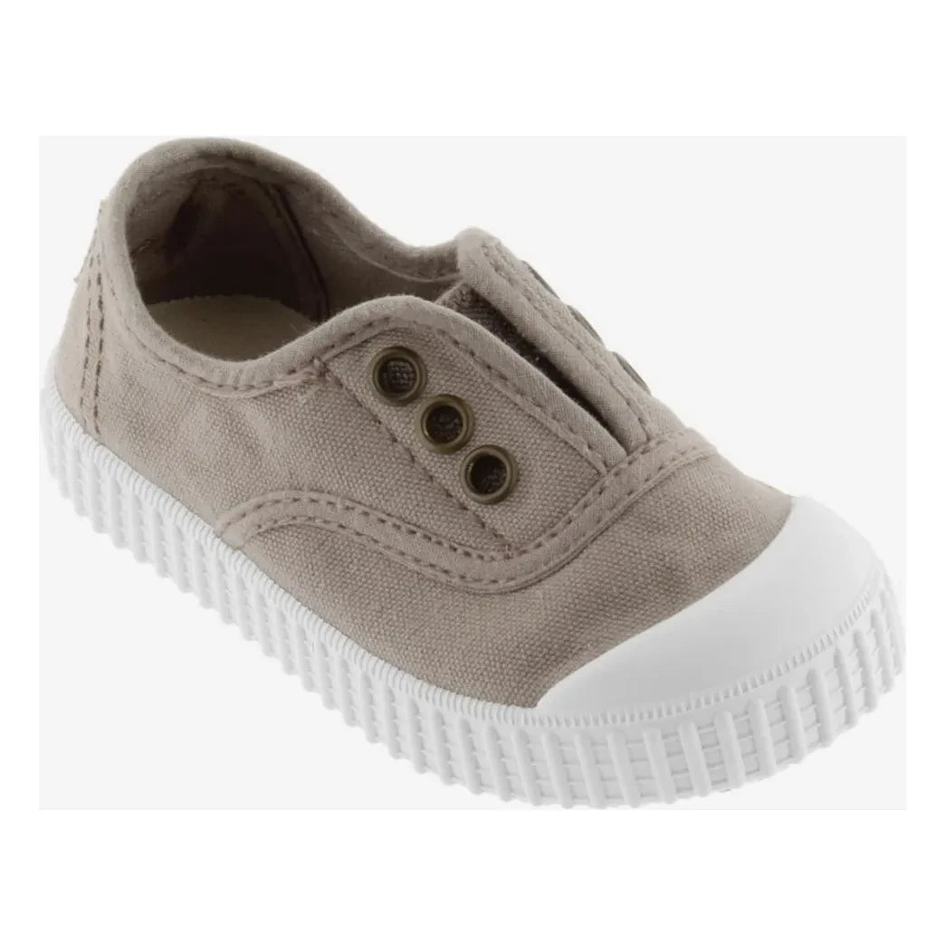 Victoria - Zapatillas Lon elásticas Inglesa | Beige