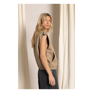 Smallable Woman - Savannah Chaleco sin Mangas | Beige
