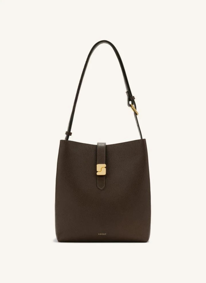 Soeur - Bello Bolso de Cuero | Verde oscuro