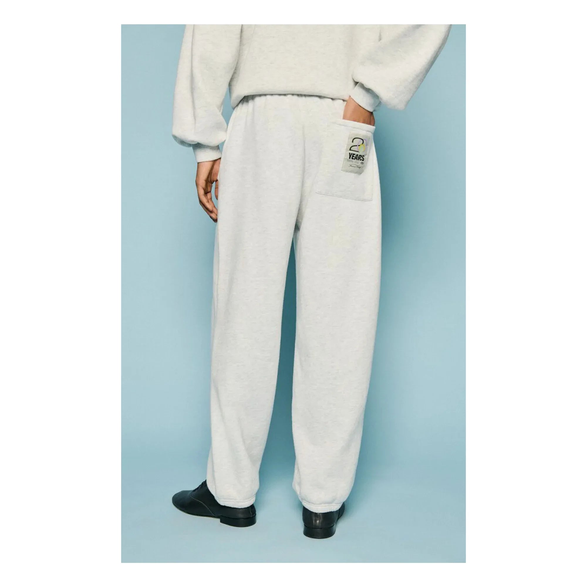 American Vintage - Jogger Baptown - Colección 20 Aniversario | Gris jaspeado