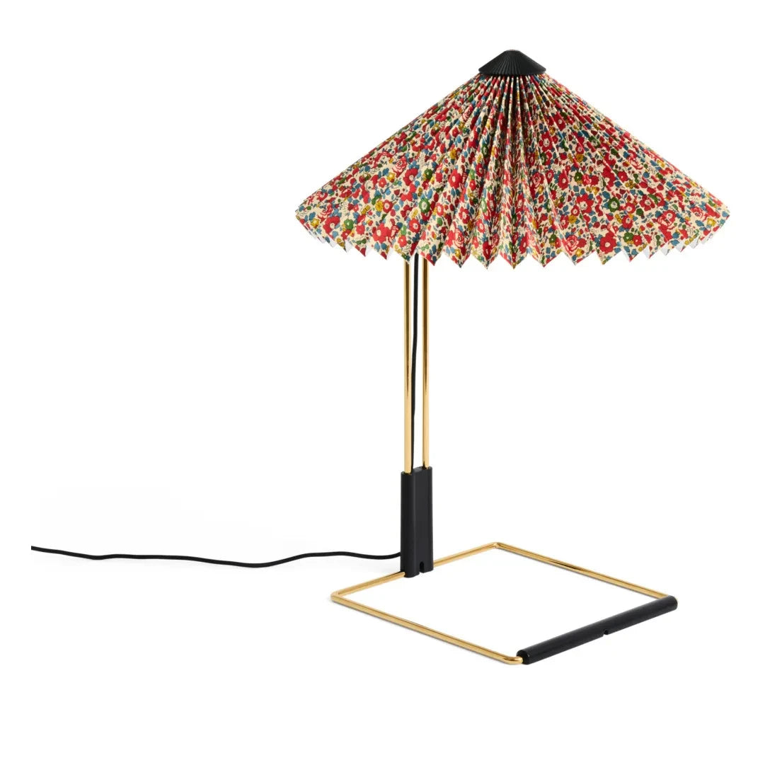 Hay - Lámpara de mesa Matin x Liberty, Inga Sempé | Roja