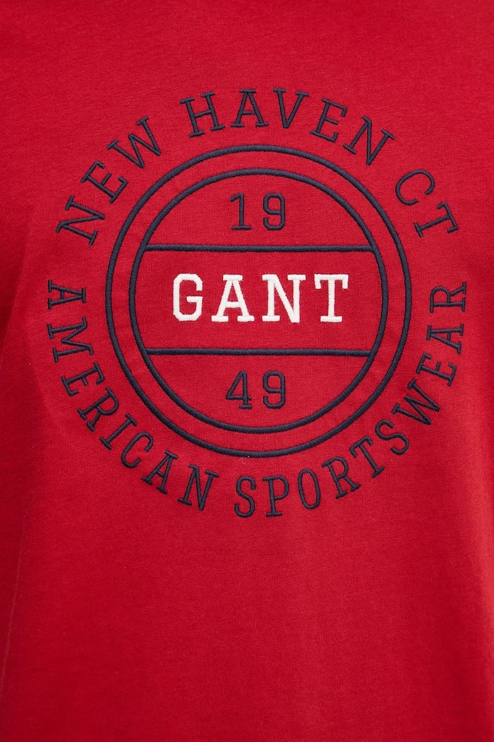 Camiseta de algodón para hombre Gant