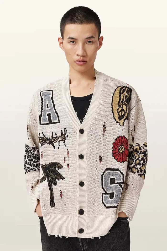 Chaleco de lana mezclada para hombre AllSaints FOXX