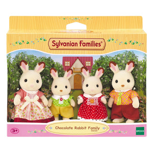 Sylvanian Families - Familia Conejo Chocolate