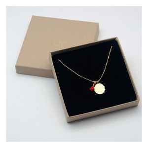 Adorabili - Collar de mariquita | Oro
