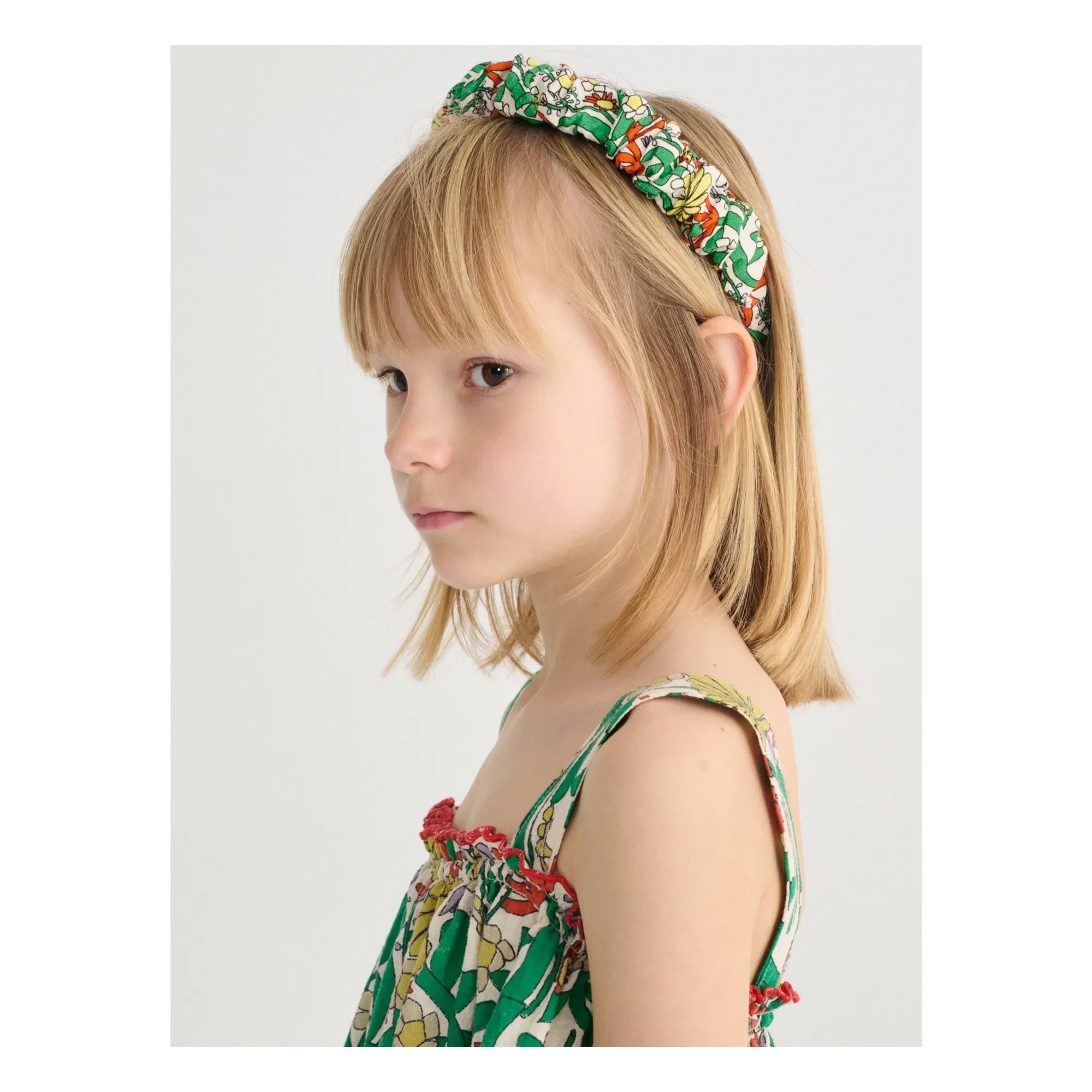 Bobo Choses - Diadema de Flores de Fibra Reciclada | Blanco
