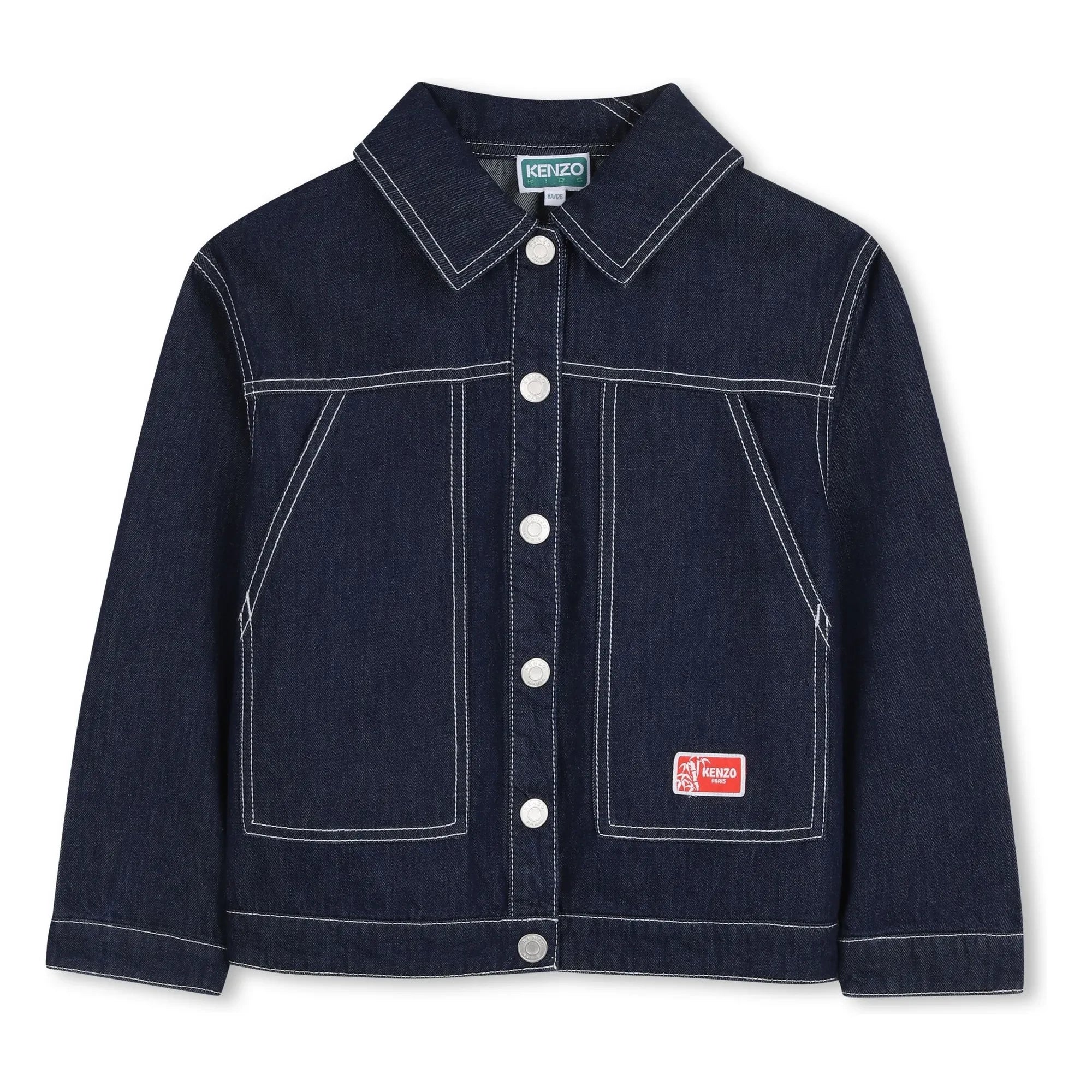 Kenzo - Kenzo Garden Chaqueta Vaquera | Azul Oscuro