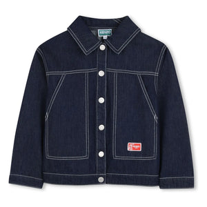 Kenzo - Kenzo Garden Chaqueta Vaquera | Azul Oscuro