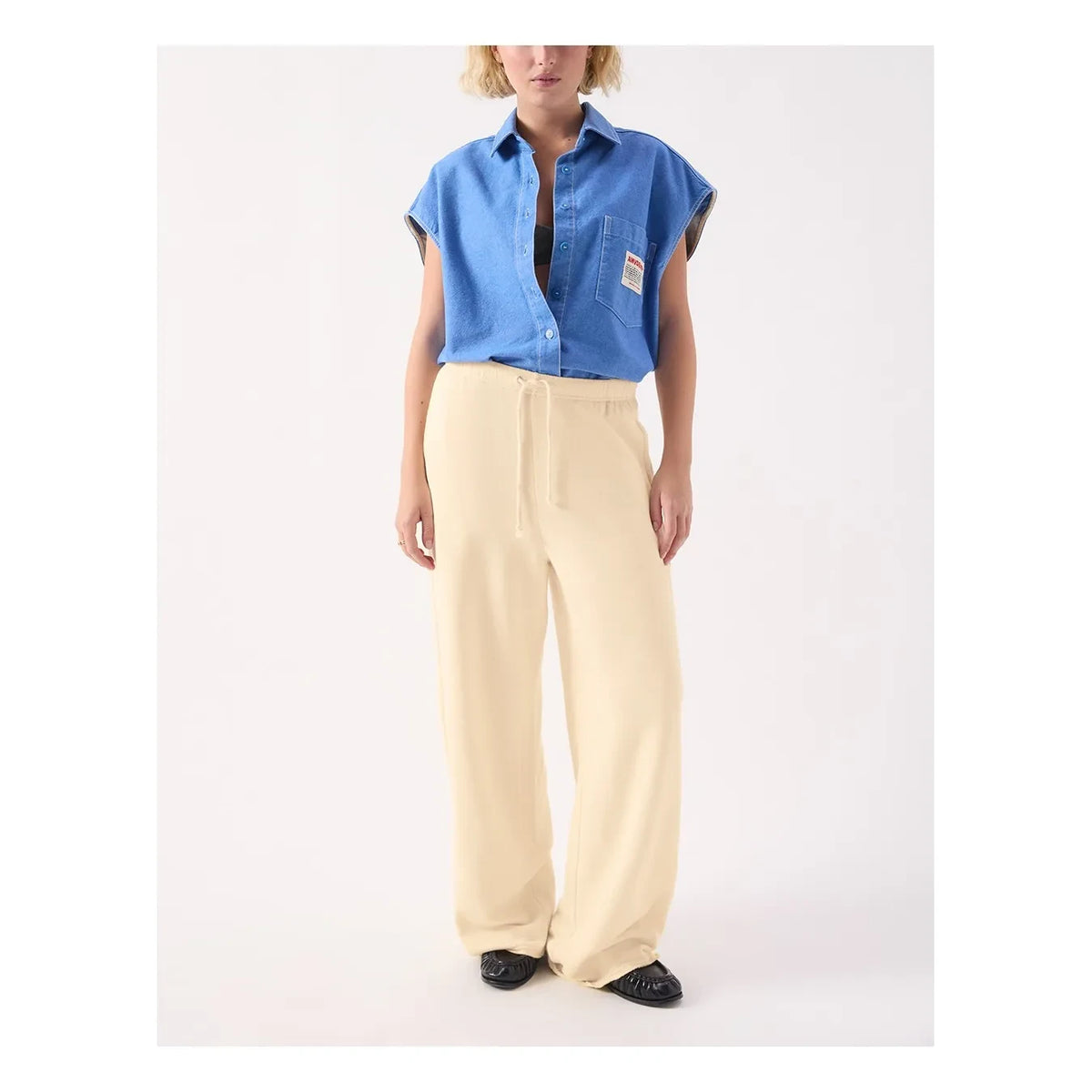 American Vintage - Pantalón Jogger Atubay de Algodón | Crudo