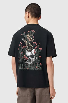 Camiseta Oversize de Algodón para Hombre AllSaints CACTI