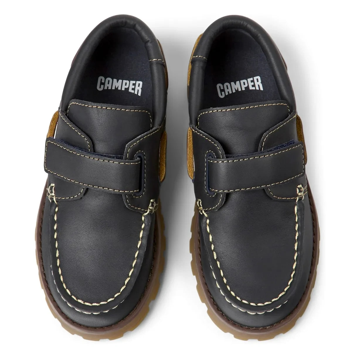 Camper - Compass Scratch Tekne Ayakkabıları | Koyu Mavi
