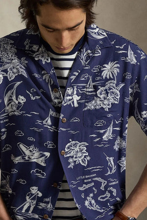 Camisa de viscosa Polo Ralph Lauren para hombre