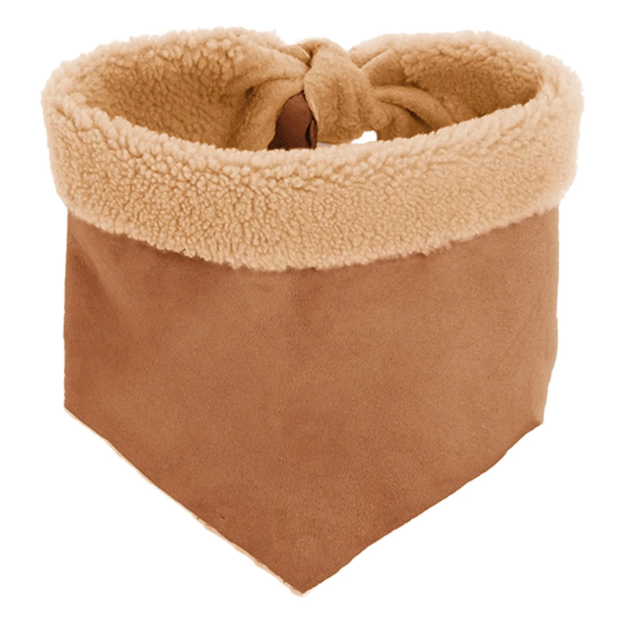 ILDA'S sheep - Bandana de lana merina de doble cara - Colección Infantil | Beige