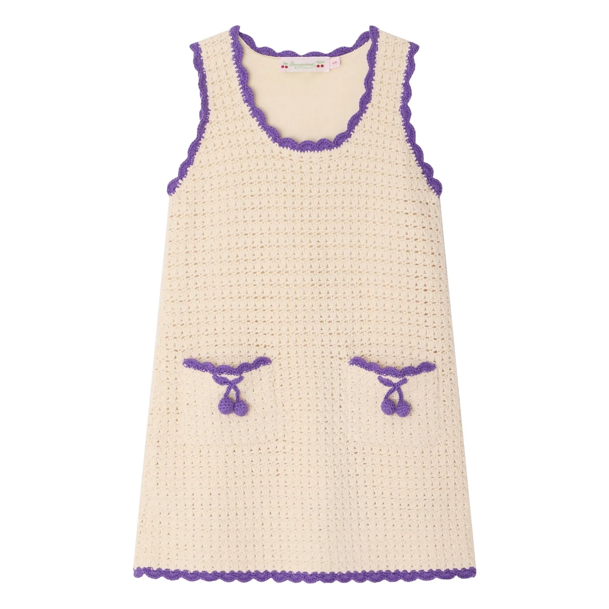 Bonpoint - Vestido de punto Lali | Crudo