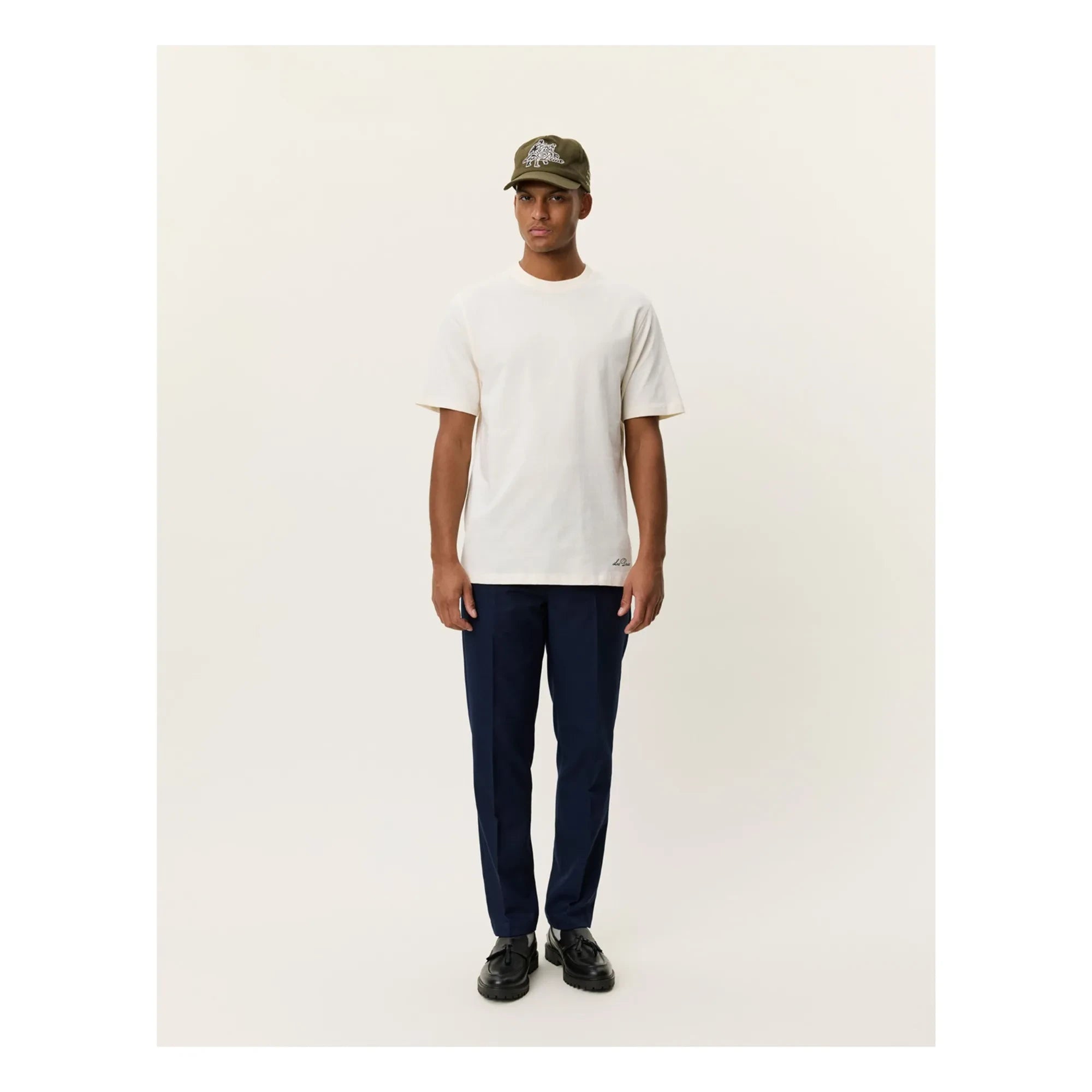 Les Deux - Camiseta de algodón Ben Artist | Blanco