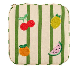 Rockahula Kids - Tutti Fruity joyero a rayas | Verde
