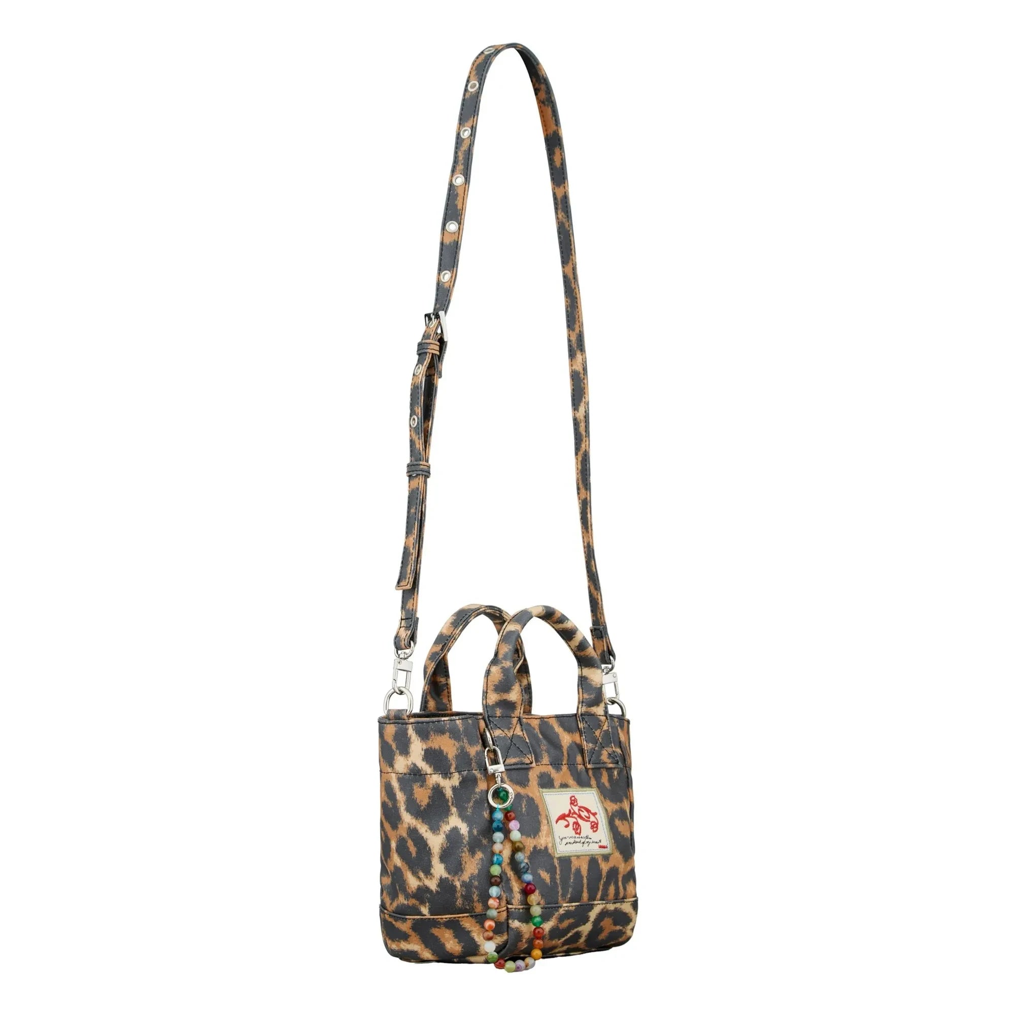 Becksöndergaard - Bolso de algodón Leopa Gabby | Negro