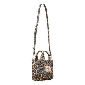 Becksöndergaard - Bolso de algodón Leopa Gabby | Negro