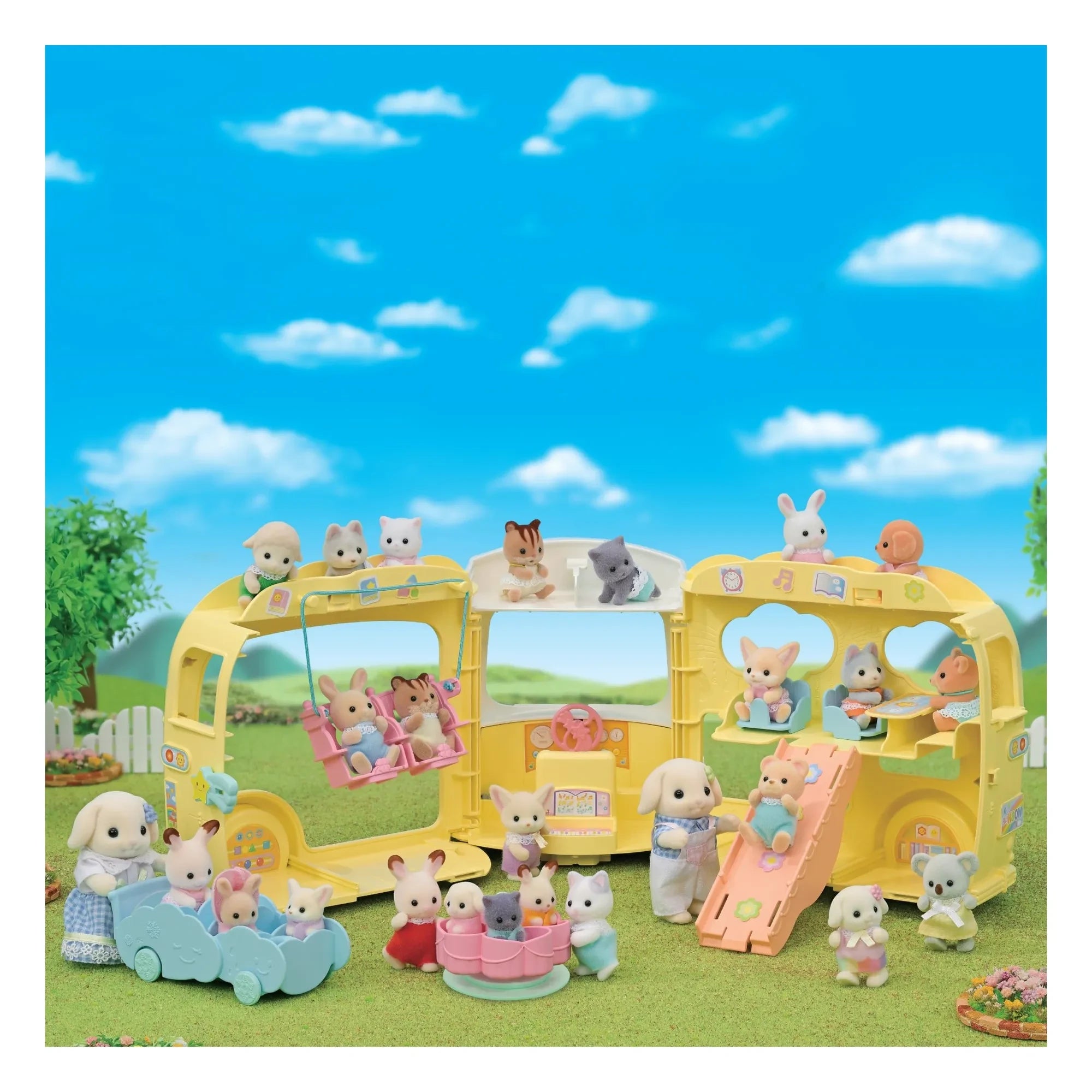Sylvanian Families - Autobús y zona de juegos