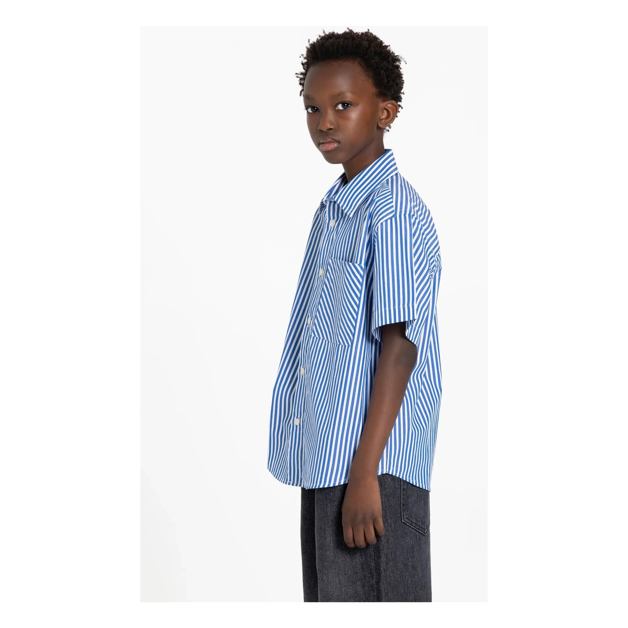 Finger in the nose - Camisa a rayas Rogue | Azul