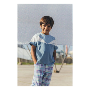 Favorite People - Camiseta de algodón orgánico Classmate | Azul