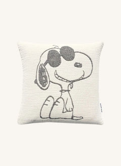Maison Deux - Gafas de sol Funda de cojín de algodón - Maison Deux x Peanuts | Blanco