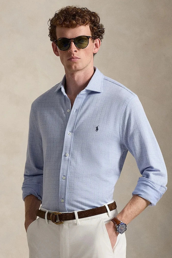 Camisa de algodón Polo Ralph Lauren