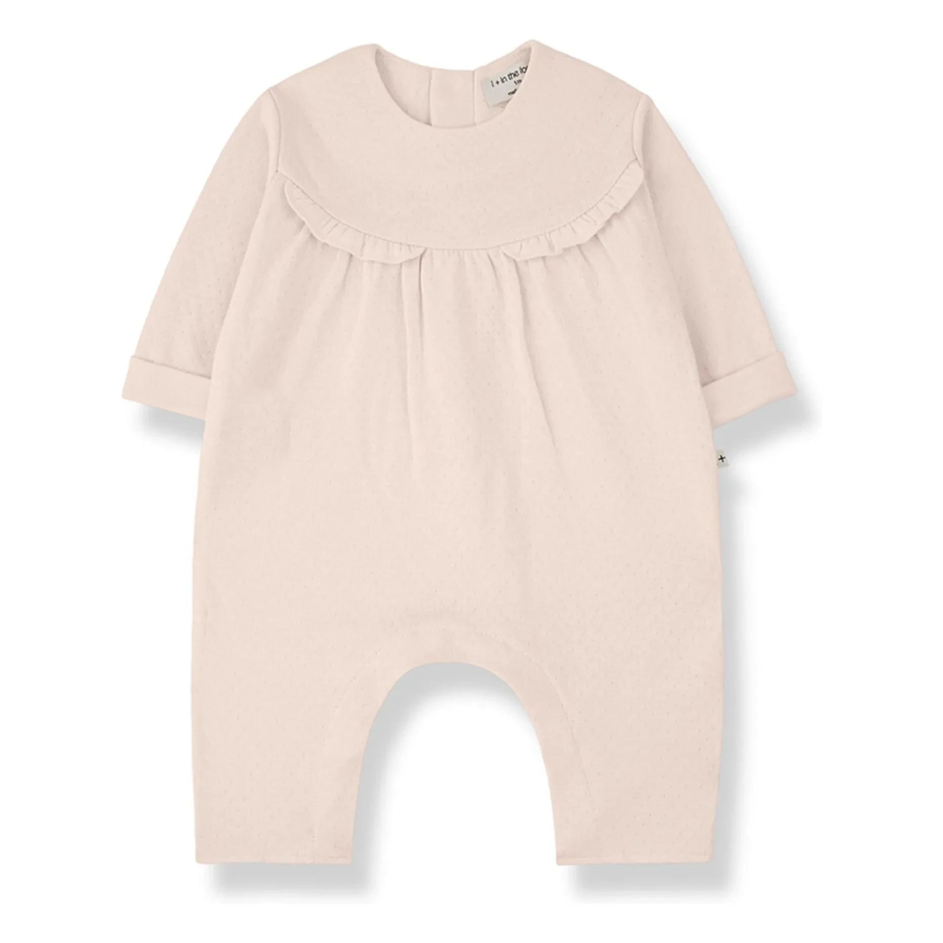 1+ en la familia - Mono Pointelle Margot | Beige rosado
