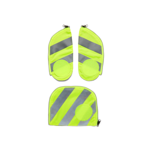 Ergobag - Zip-Set with reflective Stripes Yellow