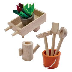 Plan Toys - El arabası ve bahçe aksesuarları