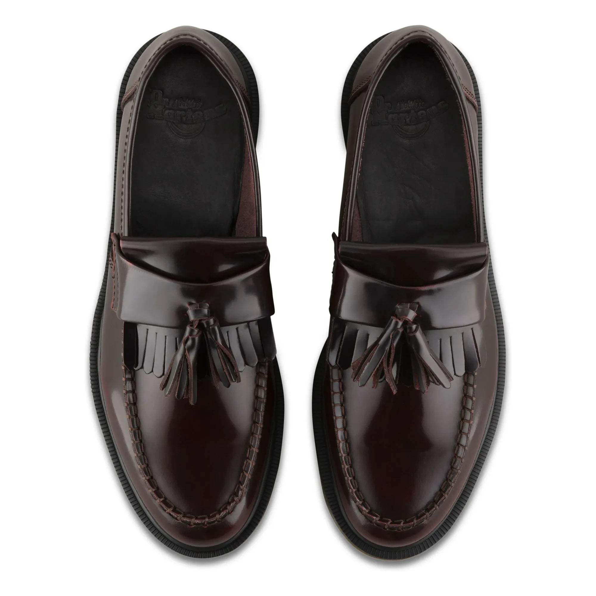 Dr Martens - Mocasines Adrian | Rojo cereza