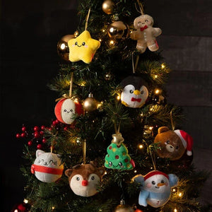 Legami - Adorno de Árbol de Navidad de Peluche Reno - Oh-Oh-Ohrnaments