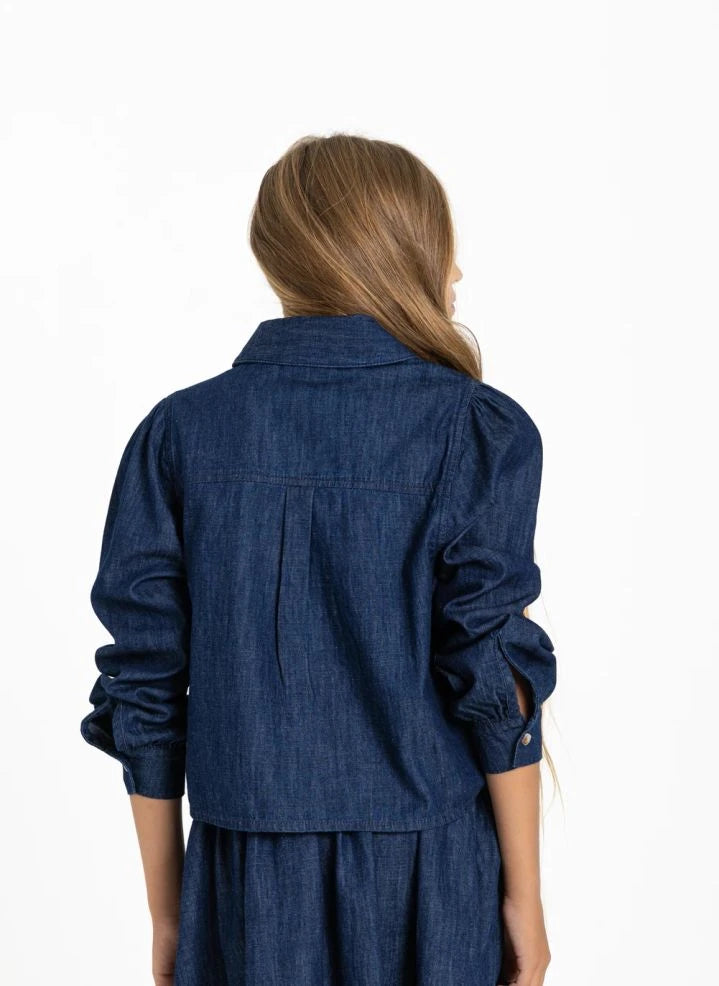 Smallable Kid - Línea Denim Blusa | Denim brut