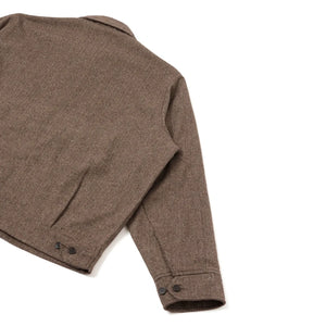 Universal Works - S130 Yün Ceket | Taupe kahverengi