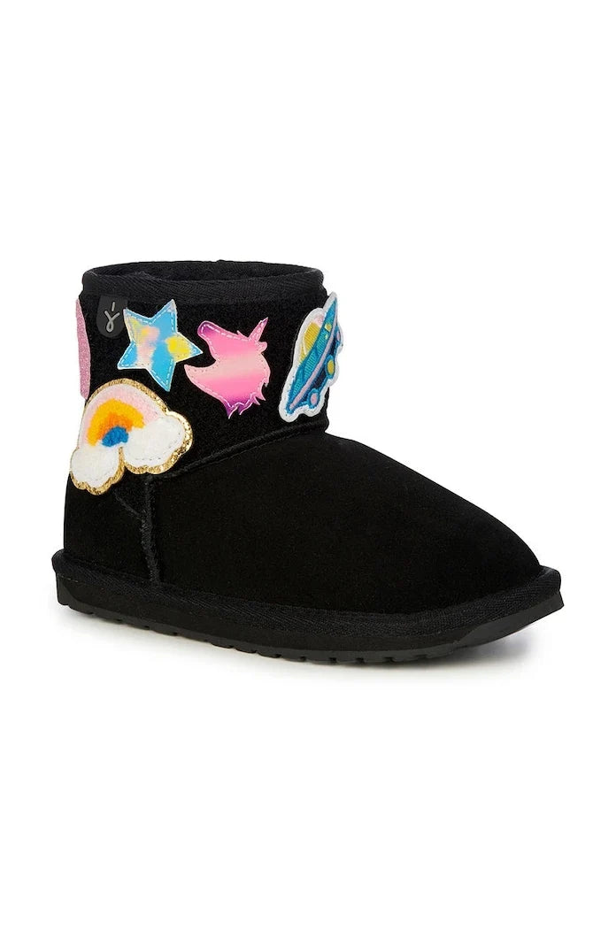 Botas de Nieve de Ante Emu Australia Wallaby Mini Play para Niños