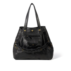 Jérôme Dreyfuss - Bolso de mano Billy de piel de cordero - M | Negro