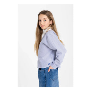 Smallable Kid - Camisa de rayas Clia | Azul real
